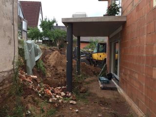 Betonsturzwand
