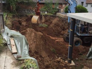 Betonsturzwand