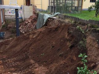 Betonsturzwand